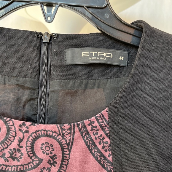 Etro (44 EU) office, light wool dress, office, cocktail, EUC. - Picture 4 of 16